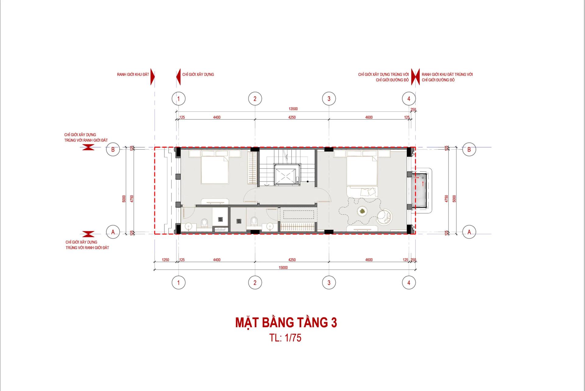 Elegant Shophouse (4 tầng)