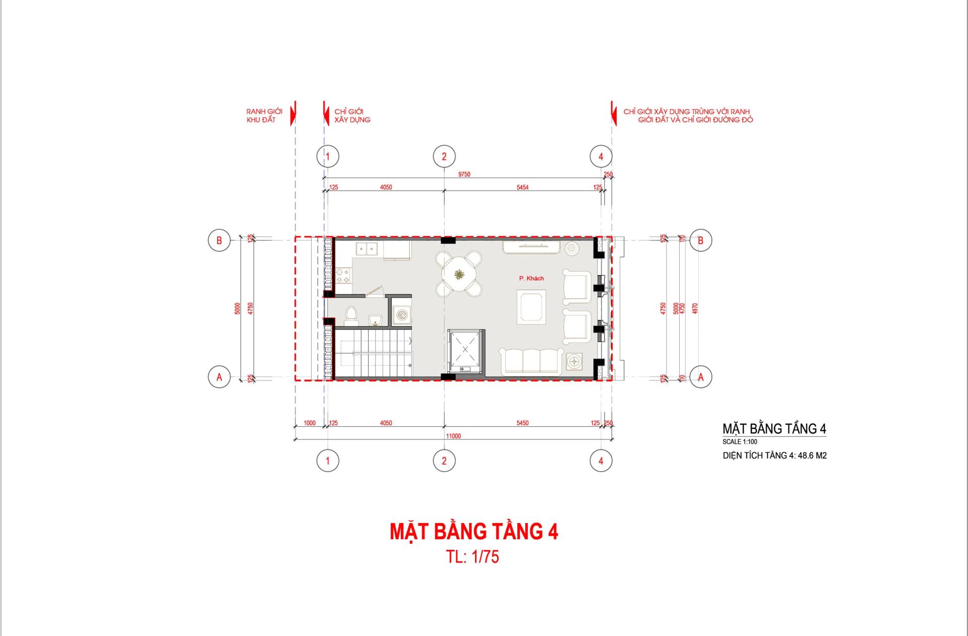 Elegant Shophouse (4 tầng)