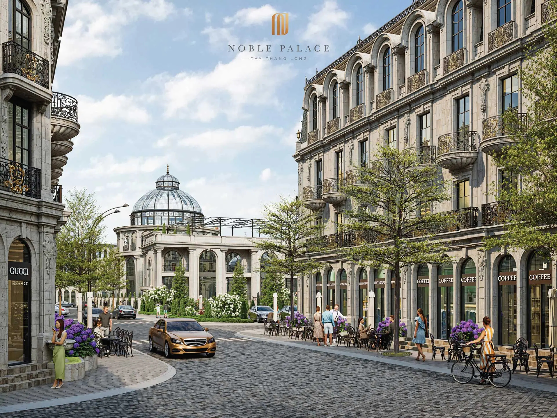 V8-09 Noble Palace Tây Thăng Long: Shophouse 55m² gần công viên 8,3ha, kinh doanh cực tốt