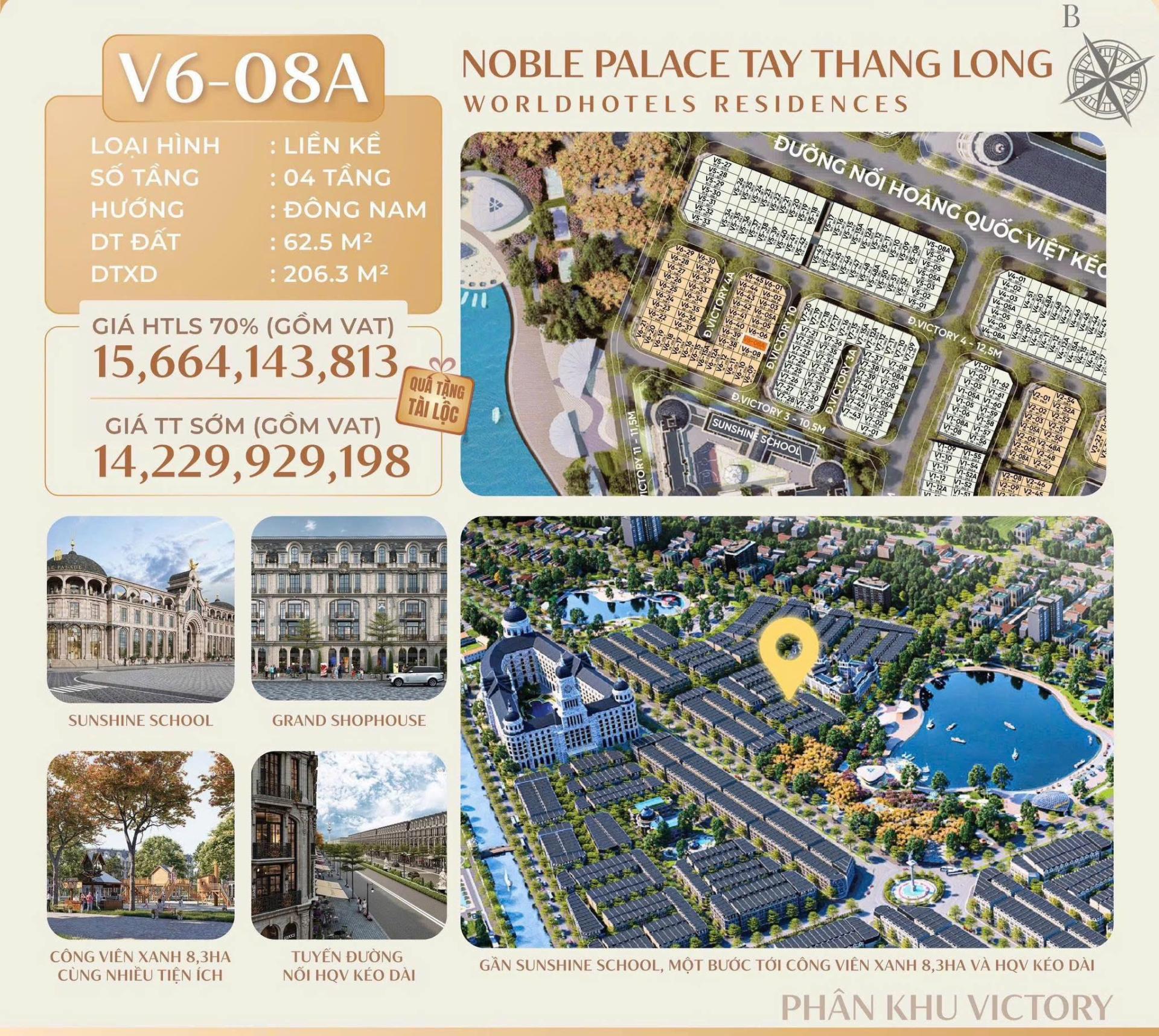Căn V6-08A Noble Palace Tây Thăng Long – Lựa Chọn An Cư Và Đầu Tư Lý Tưởng