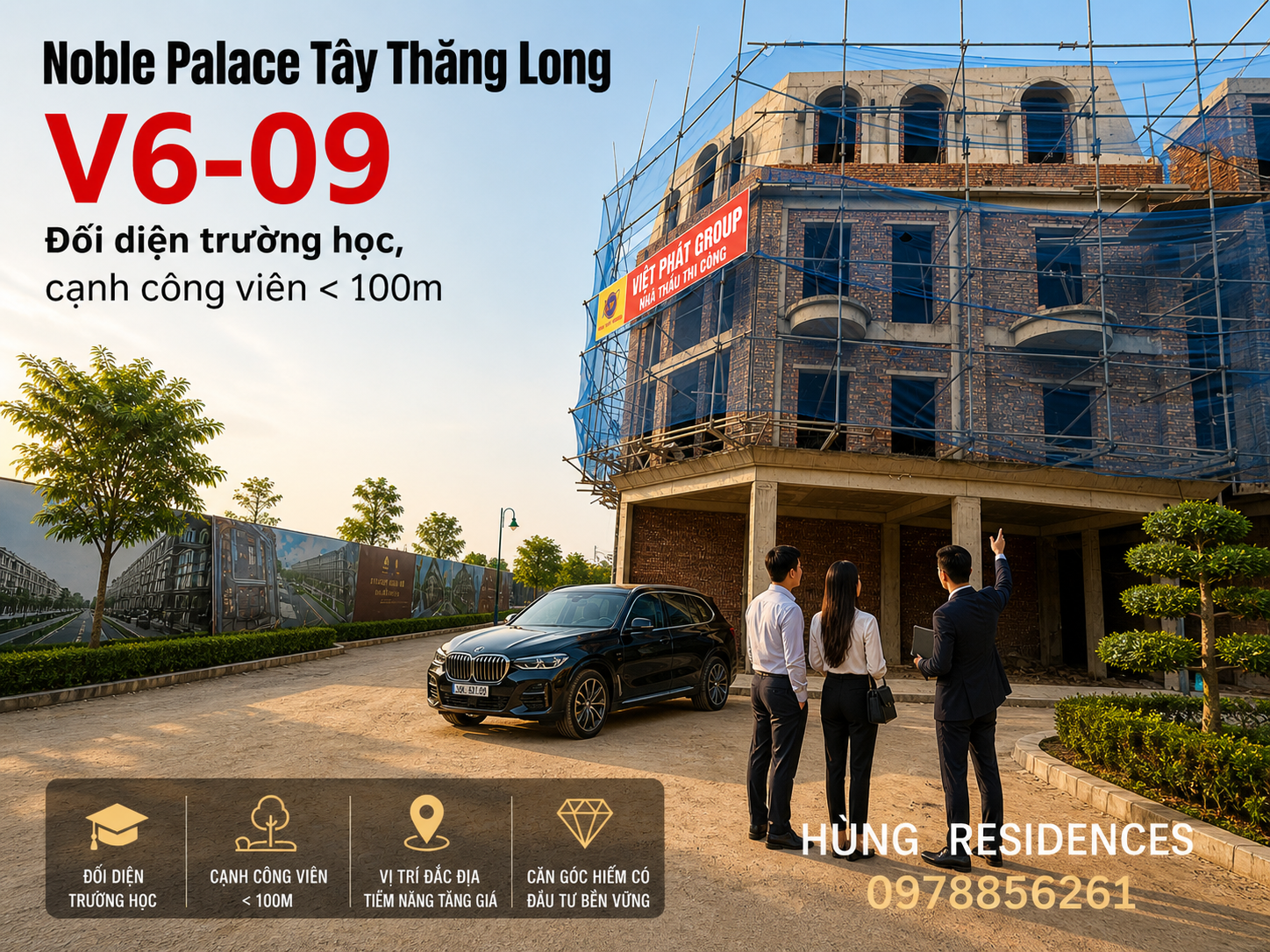 Khu này sau có đông dân về ở không nhỉ?