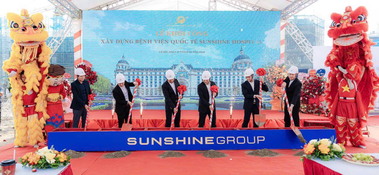 Khởi công bệnh viện quốc tế Sunshine Hospital tại Noble Palace Tây Thăng Long