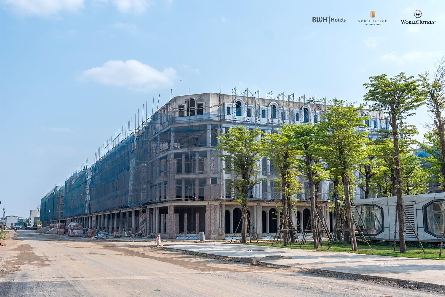 Tiến độ dự án Noble Palace Tây Thăng Long tháng 3/2026 Tiến độ dự án Noble Palace Tây Thăng Long tháng 3/2026